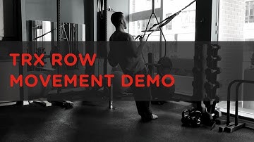 TRX Row Movement Demo