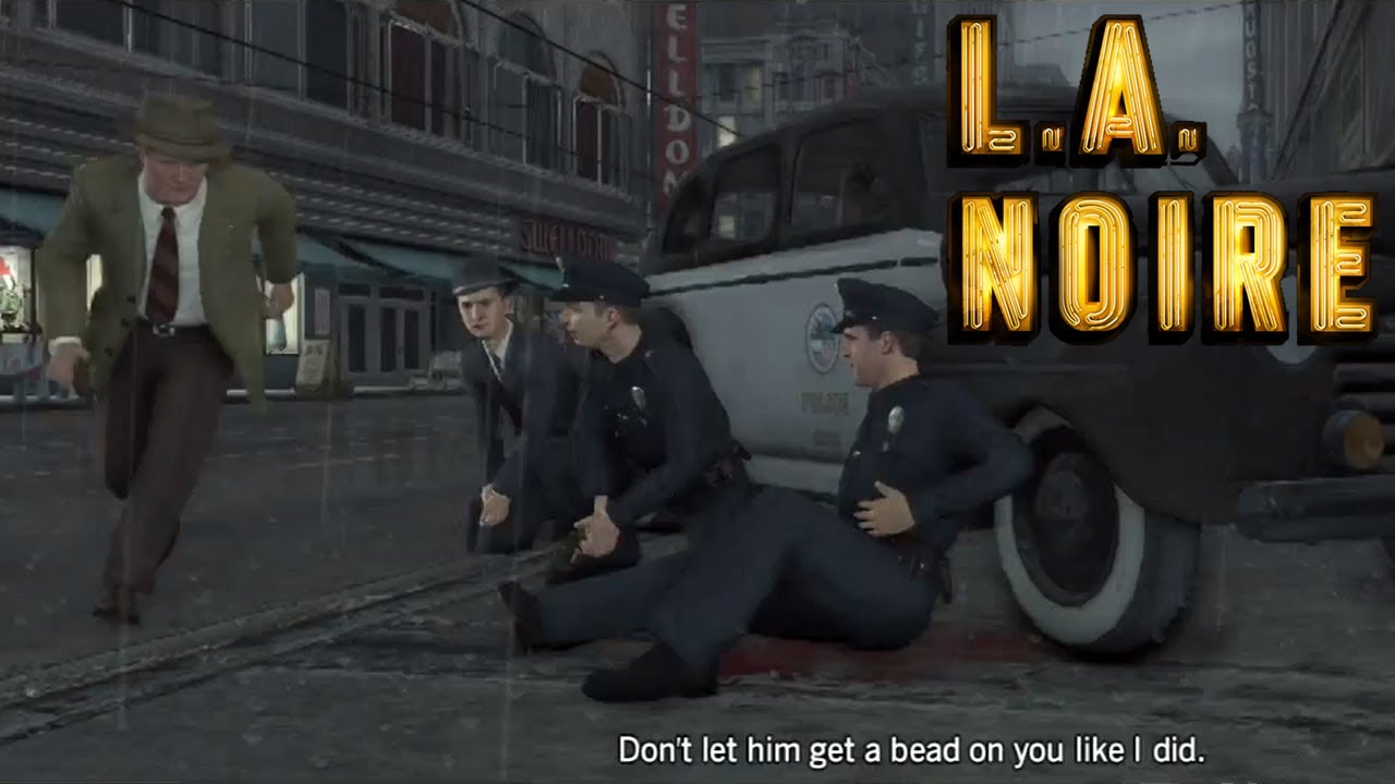 LA Noire Let's Play Part 9 The White Shoe Slaying YouTube
