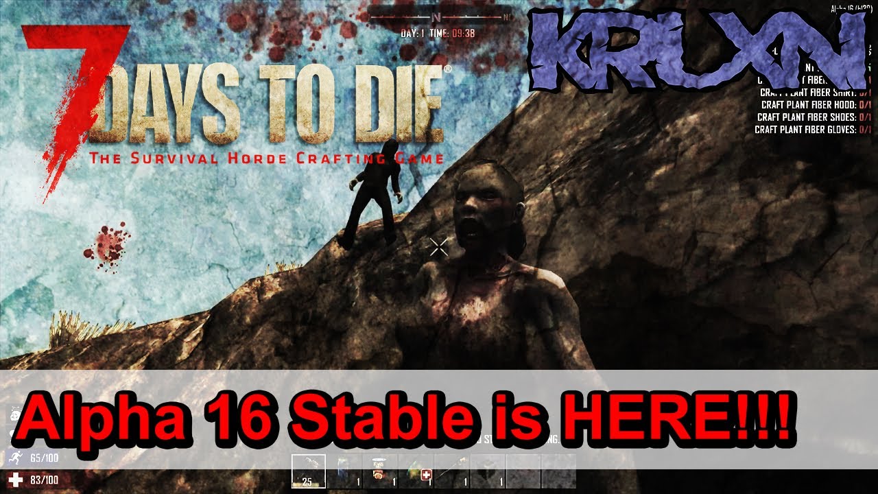 NEW Alpha 16 Season! Lets Play | 7 Days to Die Episode 1