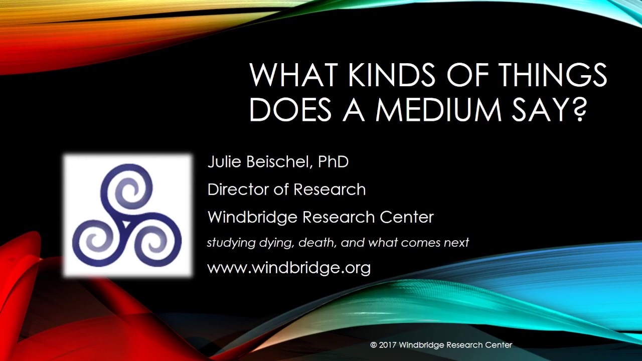 What Kinds of Things do Mediums Say? - YouTube