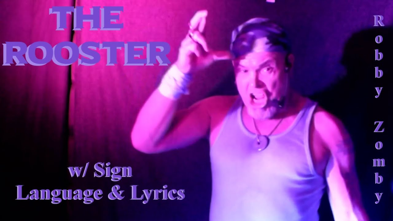 SIGN ROCK Rooster Robby Zomby Lyrics Vocal Cover YouTube