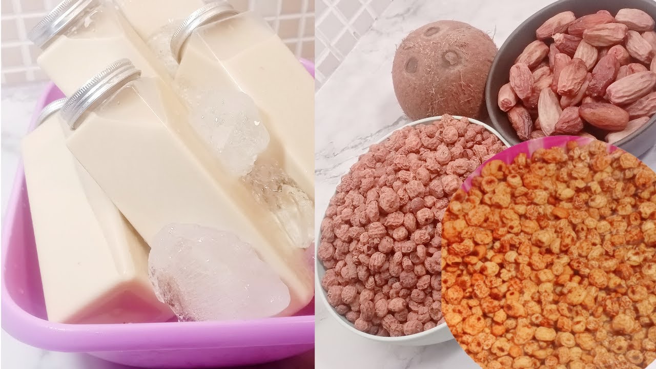 Как приготовить молоко из тигровых орехов, чтобы оно хранилось долго #kunuaya