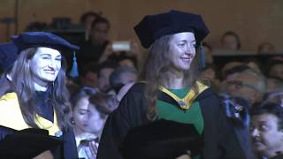 Famous MBA Graduation December 2018 – Official Ceremony Opening Wealth