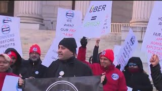 Uber Drivers Turn Off The App And Protest