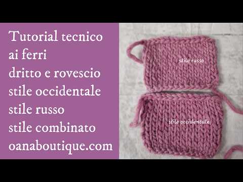 Dritto e rovescio stile russo vs. stile occidentale e anche il combinato. Li conoscevi tutti ?