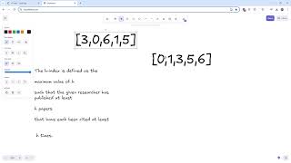 H Index   LeetCode   274    medium   C#