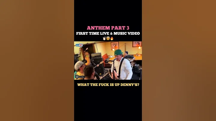 blink-182 - Anthem Part 3 (FIRST TIME LIVE & MUSIC VIDEO COMING SOON) WHAT THE F*UCK IS UP DENNY’S?