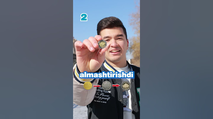 1 TIYINNI 5 MARTA ALMASHTIRSAK QANCHA FOYDADA QOLAMIZ?