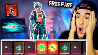 Consiguiendo los PUÑOS DRAGON LEGENDARIA de FREE FIRE ¿La MEJOR? *épico*