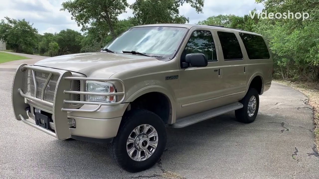 2005 excursion v10 towing