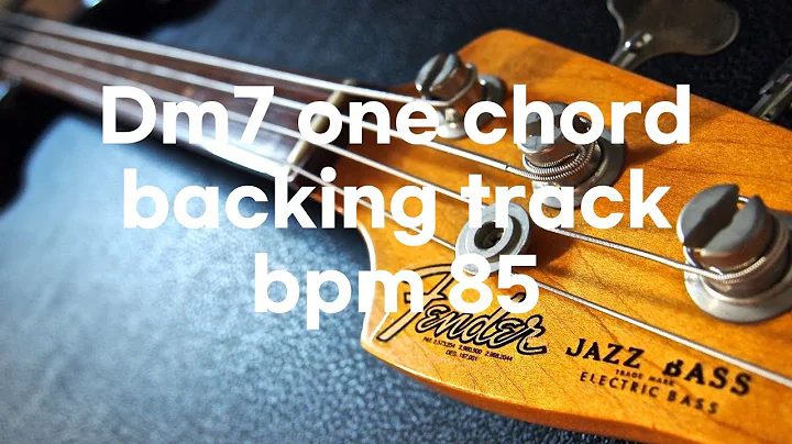 Dm7 one chord backing track
