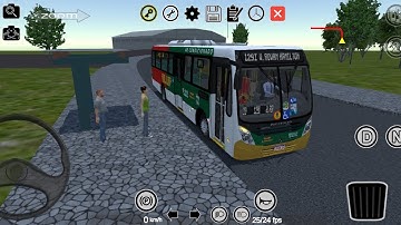 Proton bus simulator urbano com MOD map Aricanduva linha 129I com Neobus mega plus