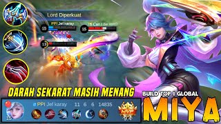 Miya High Attack Speed 4700+ Match Winrate 56,7% | Build Top 1 Global Miya - Mobile Legends