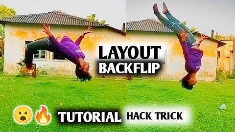 how to round off layout backflip tutorial / in hindi / layout backflip tutorial/ tubu Michael