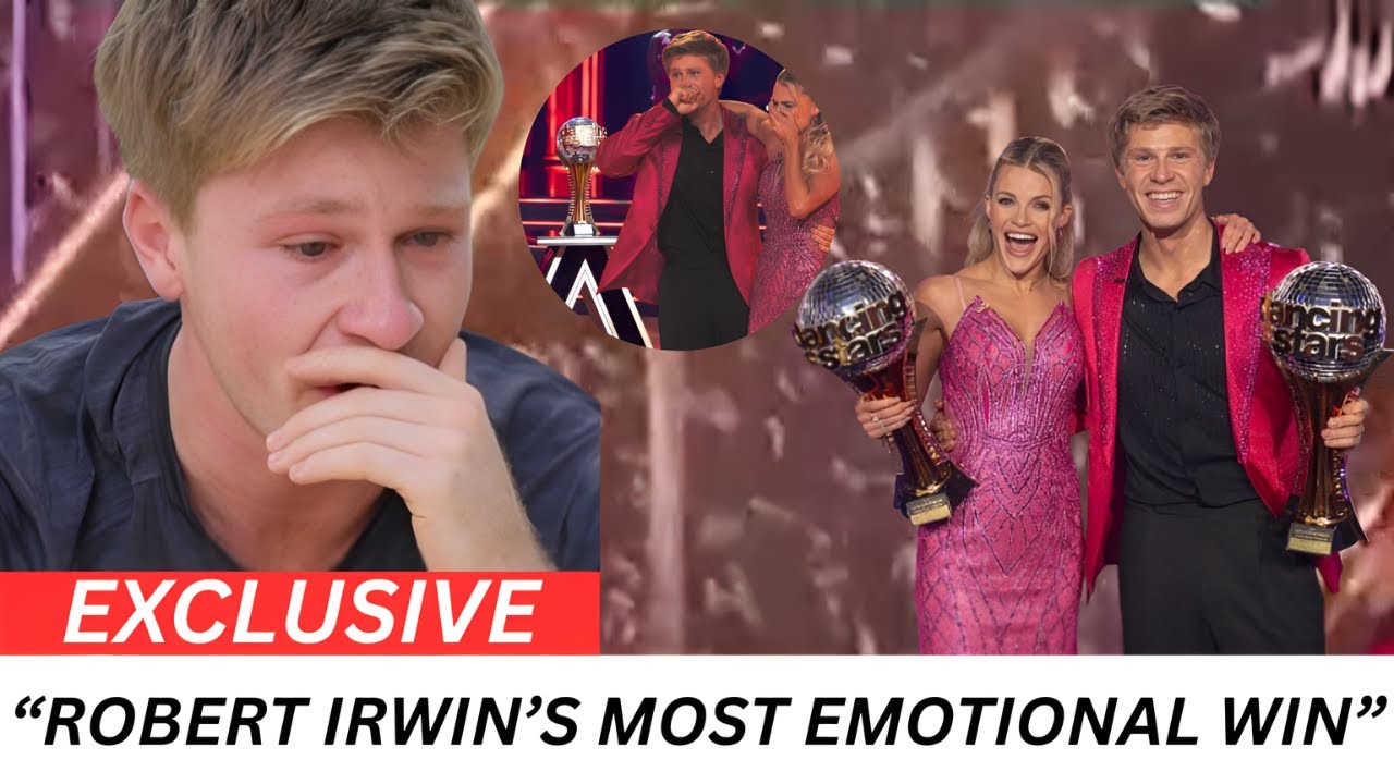 Robert Irwin Breaks Down Over His Father Before Dancing with the Stars ...
