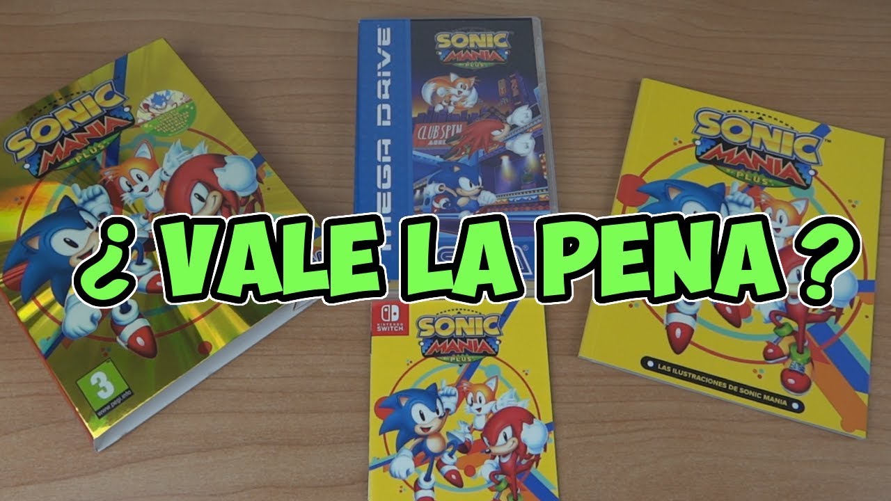 🔍¿MERECE LA PENA SONIC MANIA PLUS DE NINTENDO SWITCH?  unboxing y análisis / review