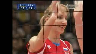 ARCHIVE 2006 WC Volleyball Woman RUS vs BRA