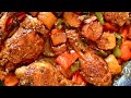 How To Make Finger Licking Brown Stew Chicken Recipe | Jamaican Cooking