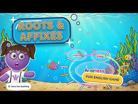 Advanced Roots and Affixes Game | Fun 5th Grade English Practice for Kids