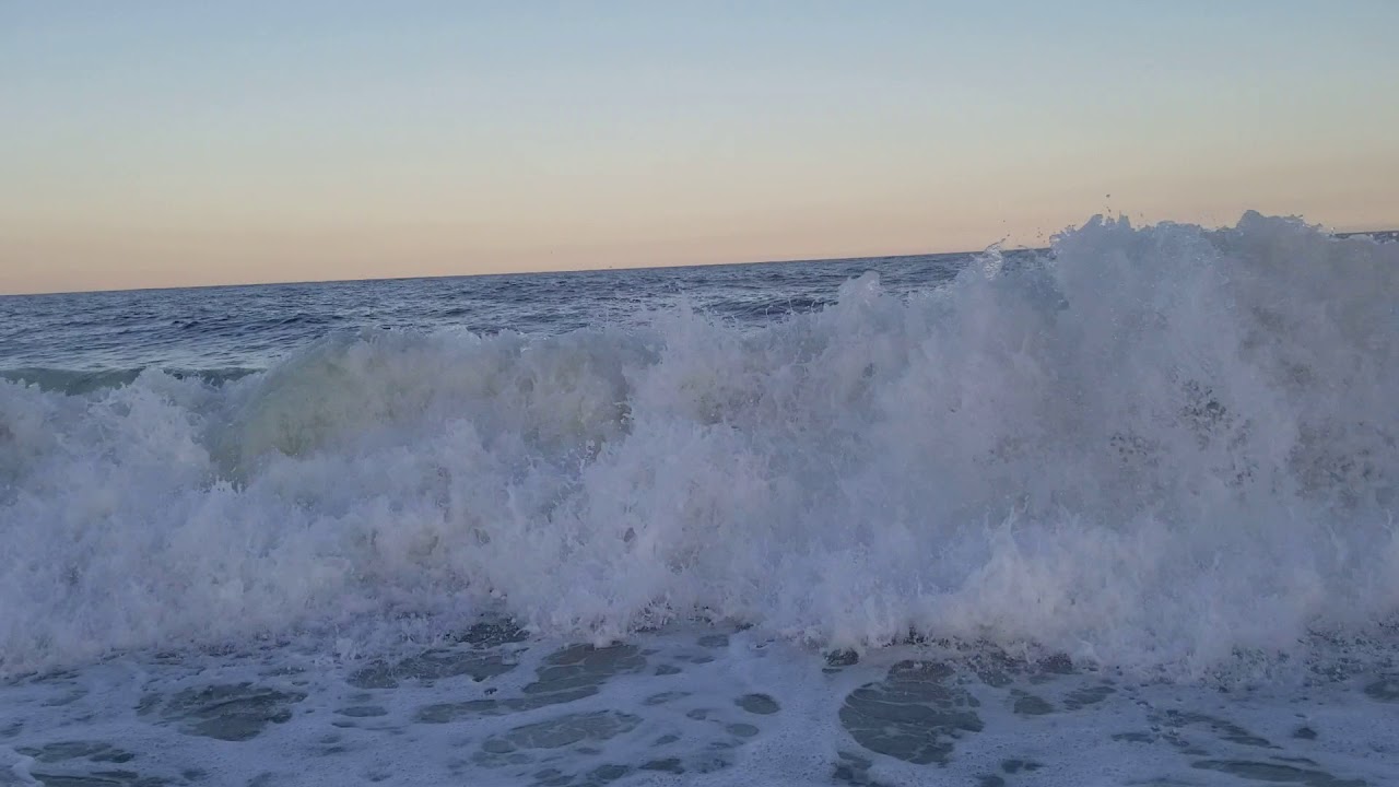 The refreshing beauty of the Atlantic Ocean on the New Jersey Shore! - YouTube