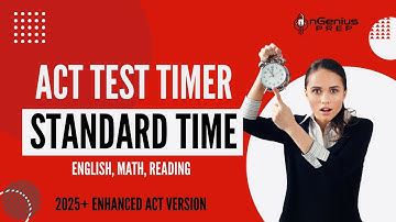 ACT Timer – Enhanced 2025 Edition (No Science Section) | Full-Length Real-Time Practice