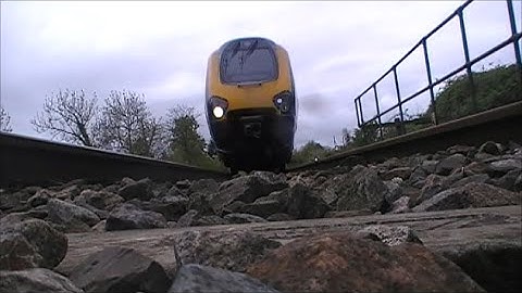 CrossCountry Voyager Runs Over Camera At Speed.