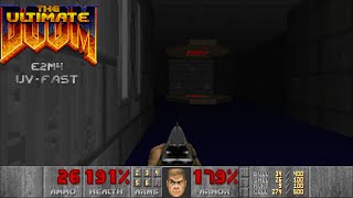 Doom: E2M4: Deimos Lab (UV-Fast ,100%) (Crispy Doom)