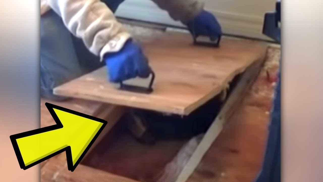 Woman Hears An Odd Sound Under Her Floorboards Before Uncovering A