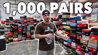CASHING OUT 1,000 PAIRS OF SNEAKERS