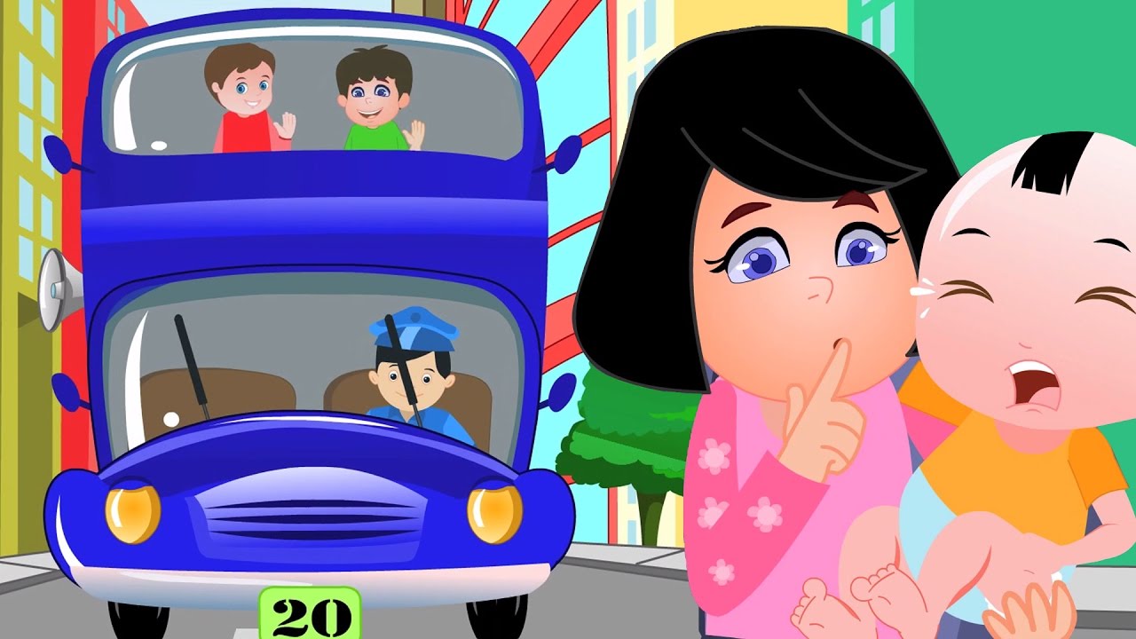 Roues sur le bus | Chanson enfantine | Rimes pour bébés | Rhymes And songs | The Wheels On The Bus