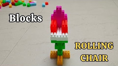 Rolling Chair from Blocks| Building Blocks for kids|Blocks Games| Blocks toys| Game for kids