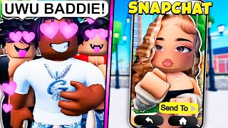 I CAUGHT ODERS As a THICC BADDIE On SNAPCHAT.. (Brookhaven RP🏡)