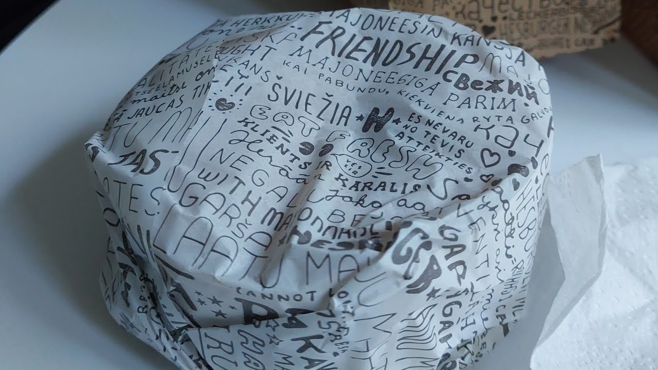 Testissä Hesburgerin Mega-ateria