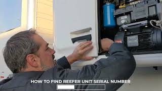 How to find the serial number on a Thermo King or Carrier reefer unit. by 1580 Utility Trailer 7,500 views 1 year ago 52 seconds