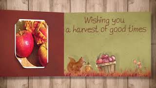 Thanksgiving Carrousel | After Effects Template