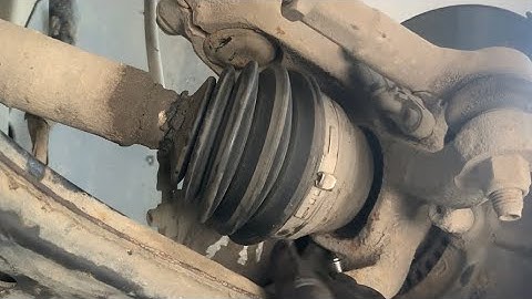 How to replace the CV boot without removing the CV joint on most cars