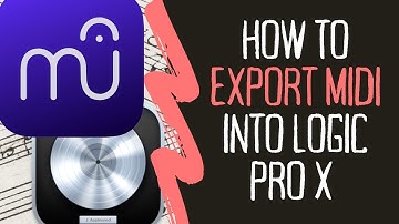 How to Export MuseScore 4 Into Logic Pro X
