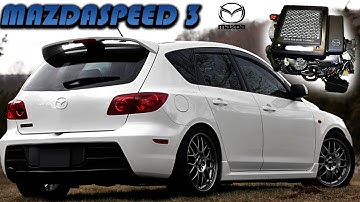 MAZDASPEED 3 TURBO 1GEN ULTIMATE COMPILATION STRAIGHT PIPE, FLAMES, 2STEP LOUD!!!