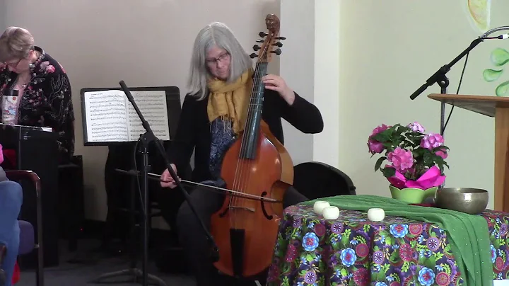 Janet Cannon plays a Pavan (music) from 1600's, 4/...