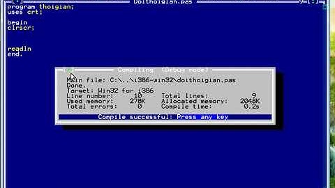 Bài tập pascal cơ bản (Tin 8)