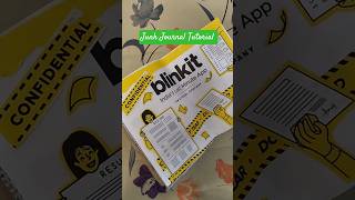 Hello 👋 I am Anu, Here's a quick junk Journal tutorial #junkjournal #journalwithme #blinkit #jornal