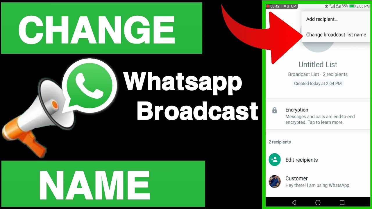 how-to-change-whatsapp-broadcast-name-whatsapp-broadcast-list-name