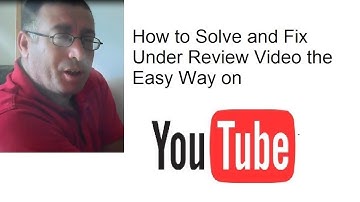 How to Solve and Fix Under Review Video for Monetization the Easy Way