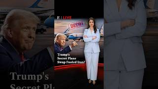 Trumps Secret Plane Swap Fooled Iran? Firstpost Live