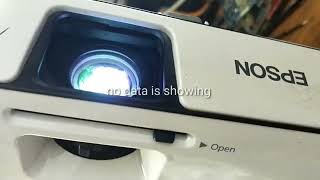 Epson EB-s41 projector repair no data line showing/EB-s41 no display