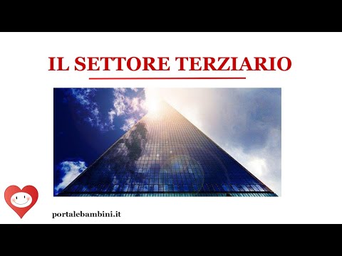 Il Settore Terziario | portalebambini.it