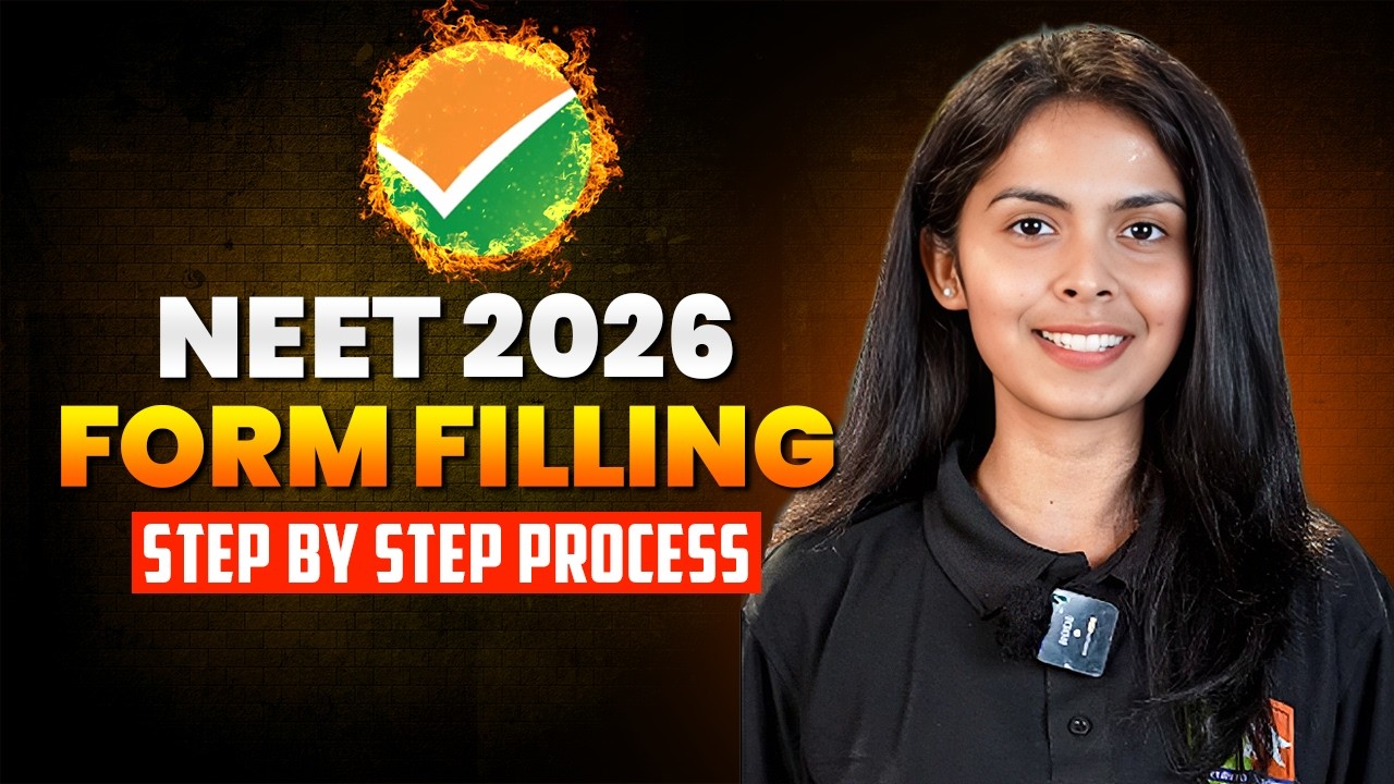 Thumbnail for NEET UG 2026 Application Form – Step-by-Step Guide | Avoid These Common Mistakes