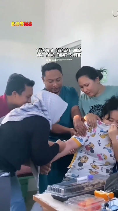 Perawat Takut Disuntik 😂😂
