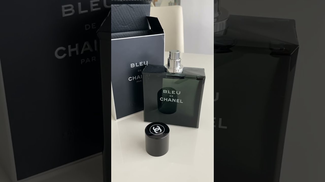 Unboxing brand new huge 150ml bottle of Bleu de Chanel 😍 