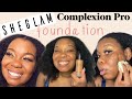 SHEGLAM Complexion Pro Foundation Try On || Unboxing @SHEIN‘s new makeup💋